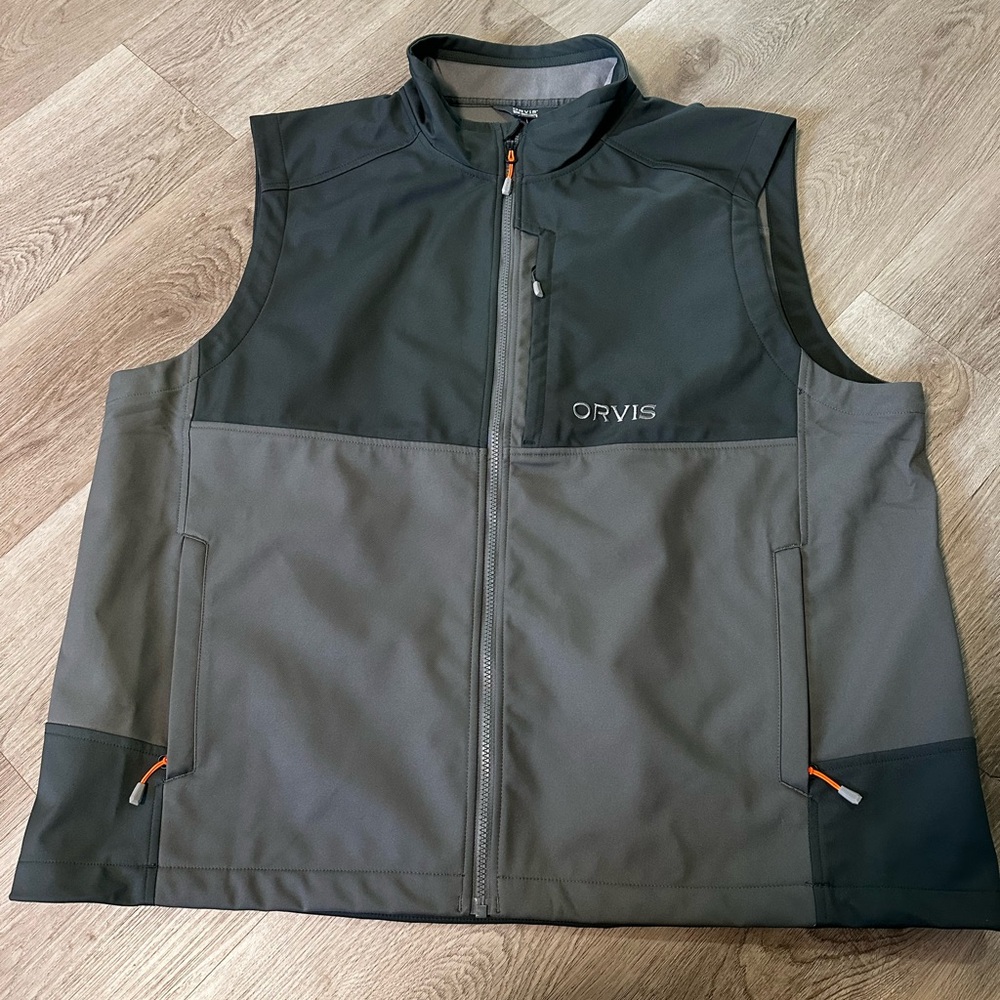 Orvis Upland Charcoal and Black Vest